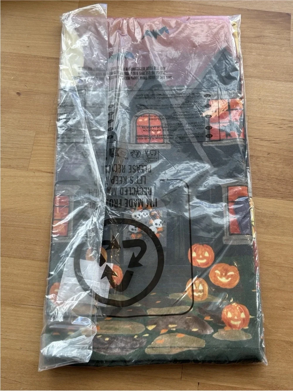 NEW Anthropologie Haunted Fall House Dish Towel